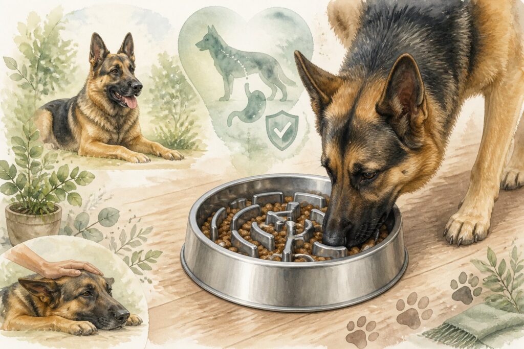 6 DIY Solutions For German Shepherd Bloat Risk At Home