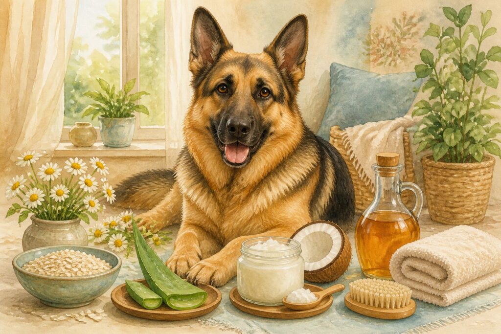 7 Home Treatments For German Shepherd Itchy Skin