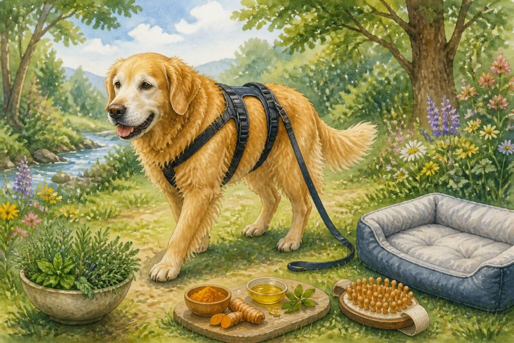 9 Natural Solutions For Senior Dog Mobility In Active Breeds